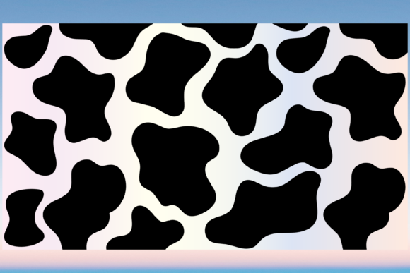 Cow Print Pattern 20oz Libbey Wrap Svg