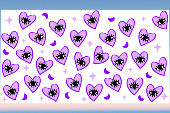 Loving Eye Boho 20oz Libbey Wrap Svg Graphics