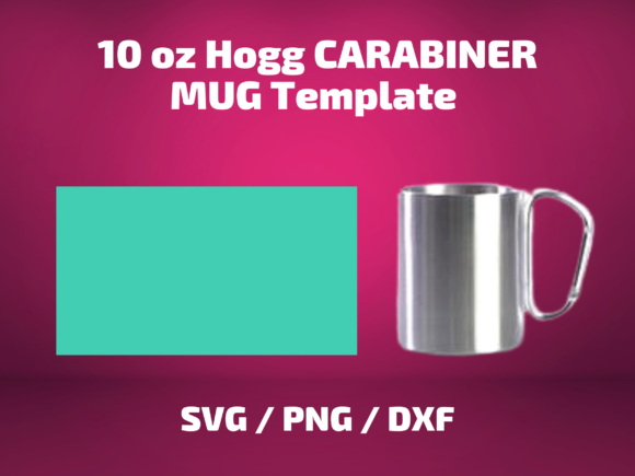 Tumbler Template Hogg 10oz CARABINER MUG Graphics