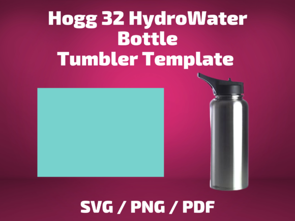 Tumbler Template Hogg 32 Oz Hydro Graphics & Print Templates