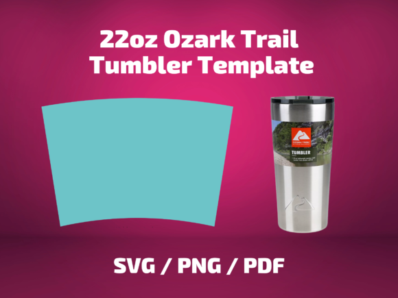 Tumbler Template Ozark Trail 22 Oz Graphics
