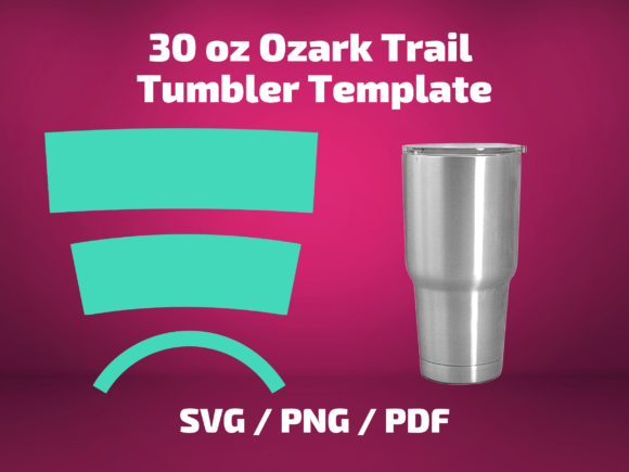 Tumbler Template Ozark Trail 30 Oz Graphics