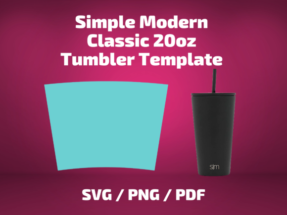 Tumbler Template Simple Modern Classic20 Graphics